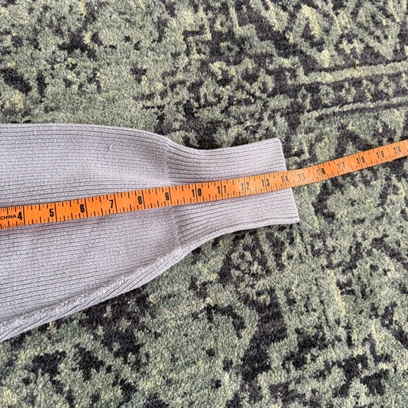 Free People Knit Periwinkle Easy Street Tunic Crewneck Sweater Pullover Size XS - Picture 11 of 11